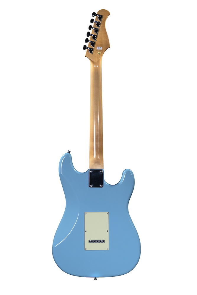Prodipe JMFST2HLHRABL | Chitarra elettrica mancina, stile strato, HH, colore sonic blue