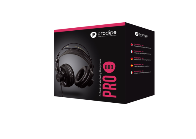 Prodipe PRO880 | Cuffie professionali per monitoraggio, colore nero