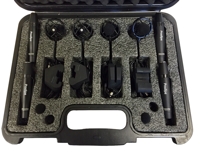 Prodipe PRODL21 | Kit 4 microfoni per batteria DL21