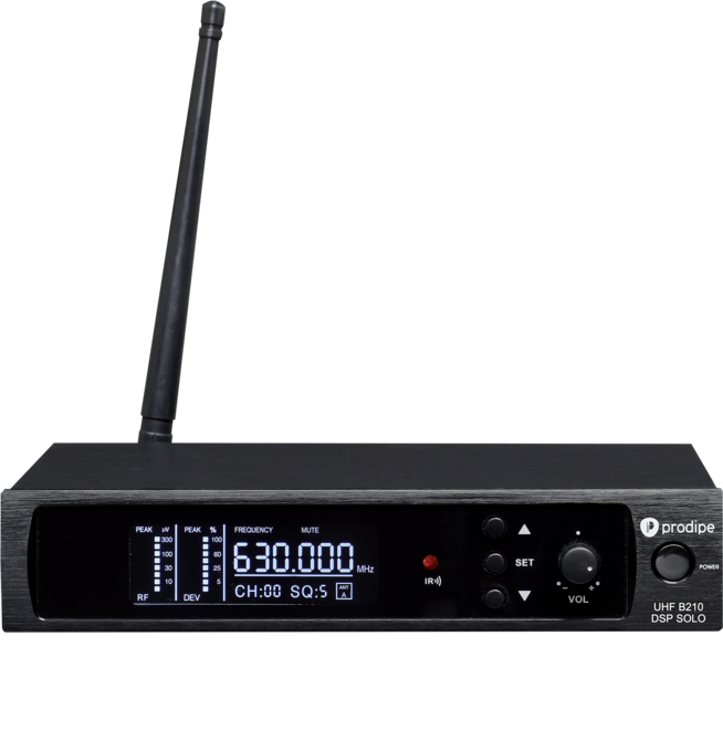 Prodipe PROUHFAL21SOLPAK | Sistema wireless per fisarmonica, con DSP, 1 body pack e tre microfoni per fisarmonica AL21