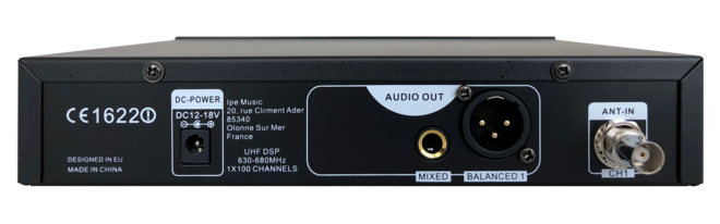 Prodipe PROUHFAL21SOLPAK | Sistema wireless per fisarmonica, con DSP, 1 body pack e tre microfoni per fisarmonica AL21