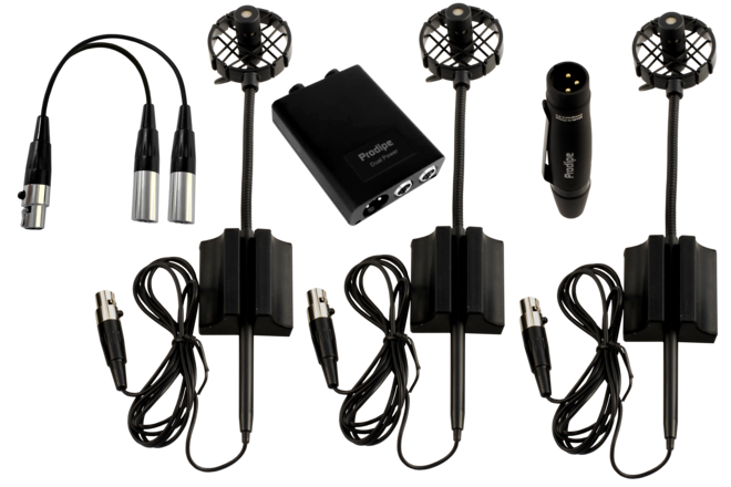 Prodipe PROUHFAL21SOLPAK | Sistema wireless per fisarmonica, con DSP, 1 body pack e tre microfoni per fisarmonica AL21