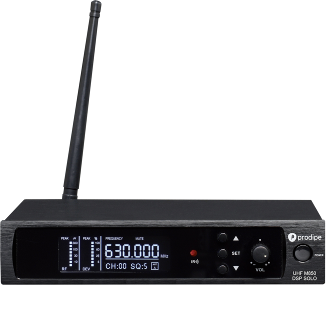 Prodipe PROUHFM850SOLO | Sistema wireless UHF 1x100 frequenze, con un microfono palmare incluso