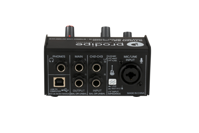 Prodipe STUDIO22+ | Interfaccia AUDIO USB 2-in (1 x combo), 2-out