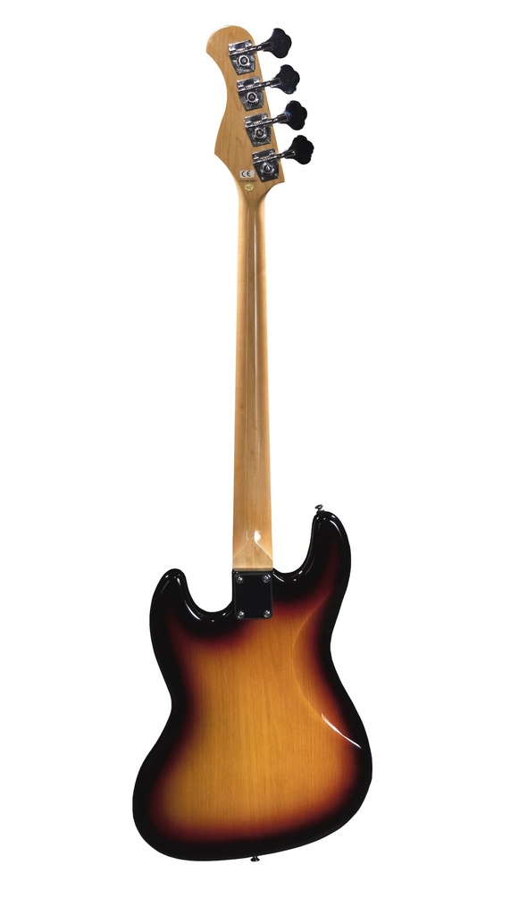 Prodipe JMFJB80MASB | Basso elettrico 4 corde, modello JB, tastiera in acero