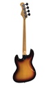 Prodipe JMFJB80MASB | Basso elettrico 4 corde, modello JB, tastiera in acero