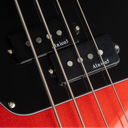 Prodipe JMFPBJUNIORCAR | Basso elettrico 3/4, 4 corde, modello PB, candy apple red