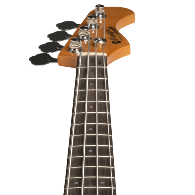 Prodipe JMFPBJUNIORCAR | Basso elettrico 3/4, 4 corde, modello PB, candy apple red