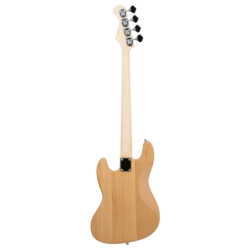 Prodipe JMFJB90MAALDER4C | Basso elettrico 4 corde, modello JB, ontano, natural