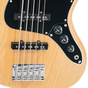 Prodipe JMFJB90MAALDER5C | Basso elettrico 5 corde, modello JB, ontano, natural