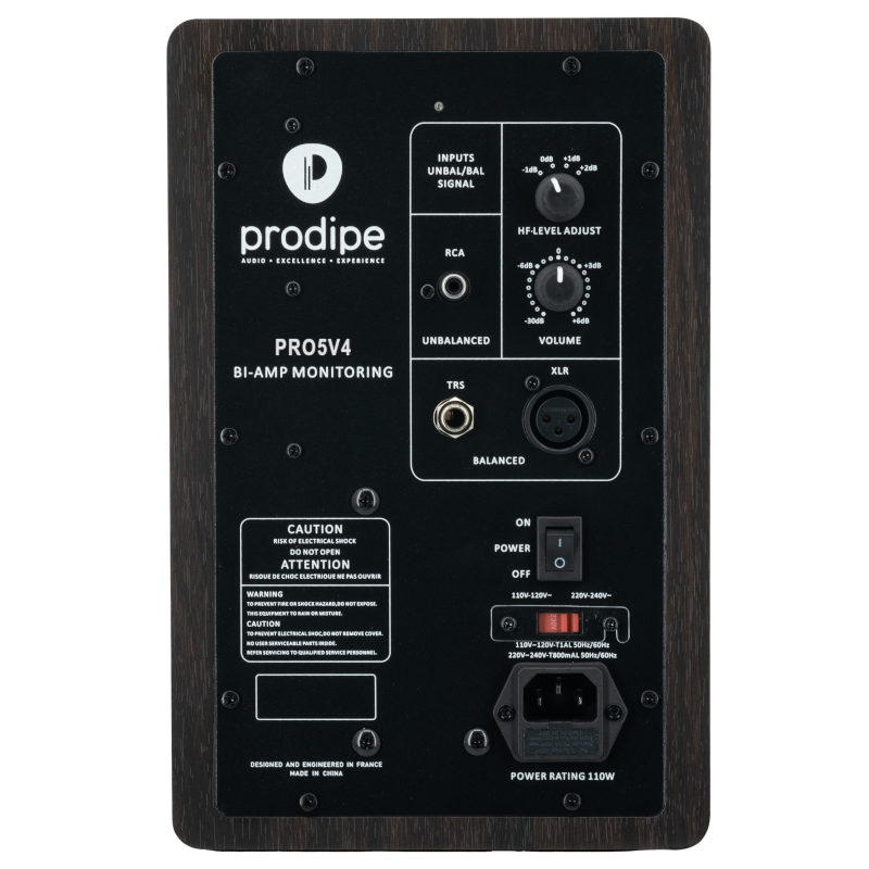 Prodipe Pro5 v4 – Monitor da Studio Bi-Amplificato 5"