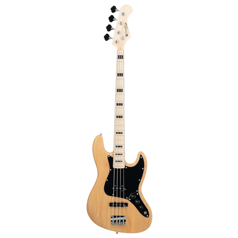 Prodipe JMFJB90MAALDER4C | Basso elettrico 4 corde, modello JB, ontano, natural