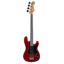 Prodipe JMFPBJUNIORCAR | Basso elettrico 3/4, 4 corde, modello PB, candy apple red
