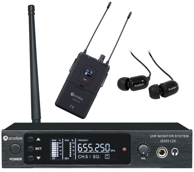 Prodipe PROIEM5120 | Sistema in-ear monitor UHF