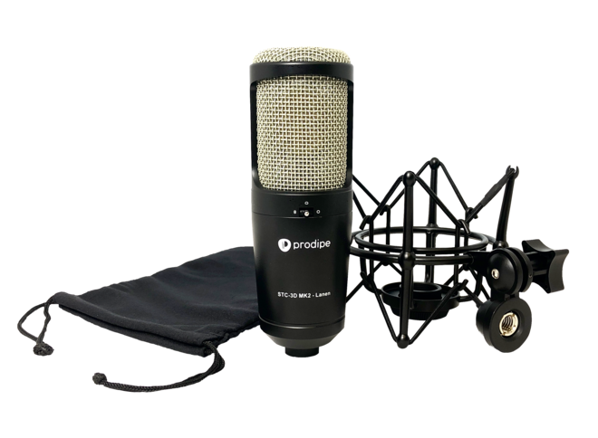 Prodipe PROSTC3DMK2 | Microfono a condensatore uni/bi/omnidirezionale
