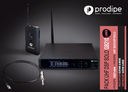 Prodipe PROUHFGB210 | Sistema wireless UHF per chitarra e basso, con DSP, body pack e cavo