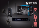 Prodipe PROUHFSB21DSPPAK | Sistema wireless per sassofono, con DSP, body pack e microfono per sax SB21