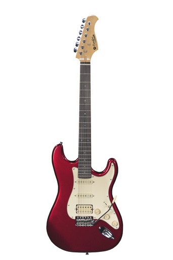 Prodipe JMFST83RA | Chitarra elettrica, stile strato, HSS, tastiera in palissandro