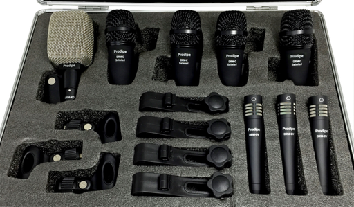 [PRODR8] Prodipe PRODR8 | Kit 8 microfoni professionali per batteria e percussioni