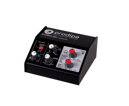 [STUDIO22+] Prodipe STUDIO22+ | Interfaccia AUDIO USB 2-in (1 x combo), 2-out